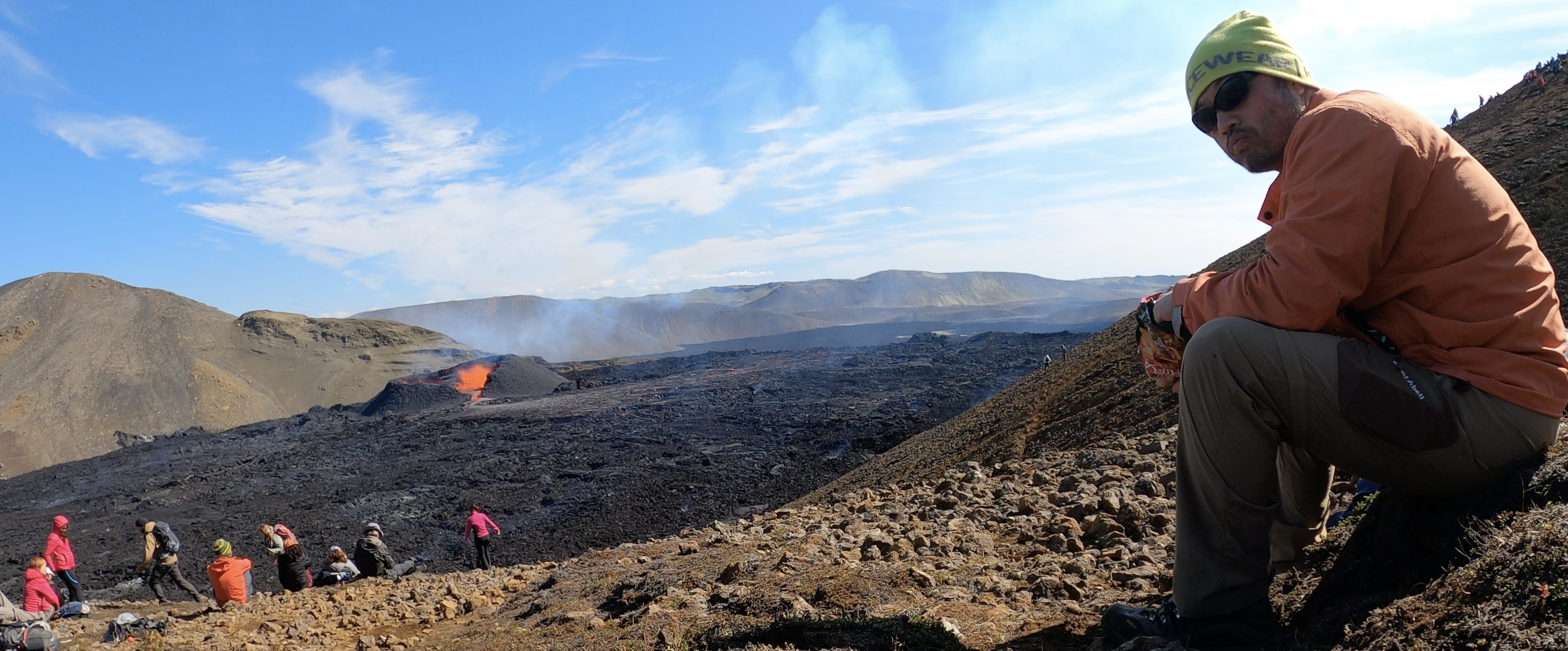 Iceland landscape — volcanic terrain